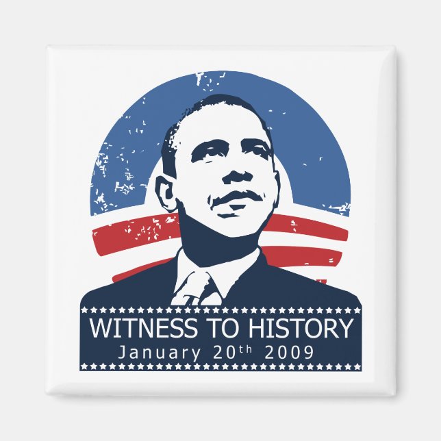 Obama Inauguration Magnet (Front)