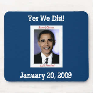 Obama Inauguration Mouse Pad