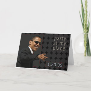 Obama Inauguration Party Invite