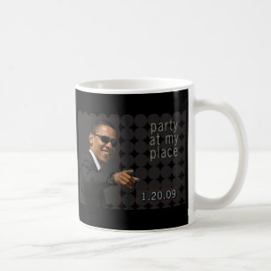 Obama Inauguration Party Invite Coffee Mug