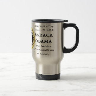 Obama Inauguration Souvenir Collectors Traveller Travel Mug