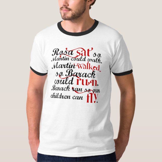 Obama Inspirational T-Shirt (Front)