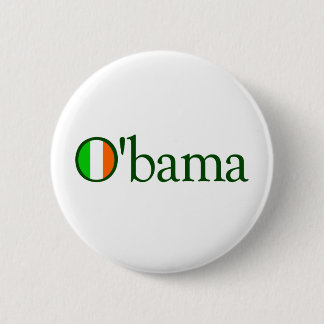 Obama Irish 6 Cm Round Badge