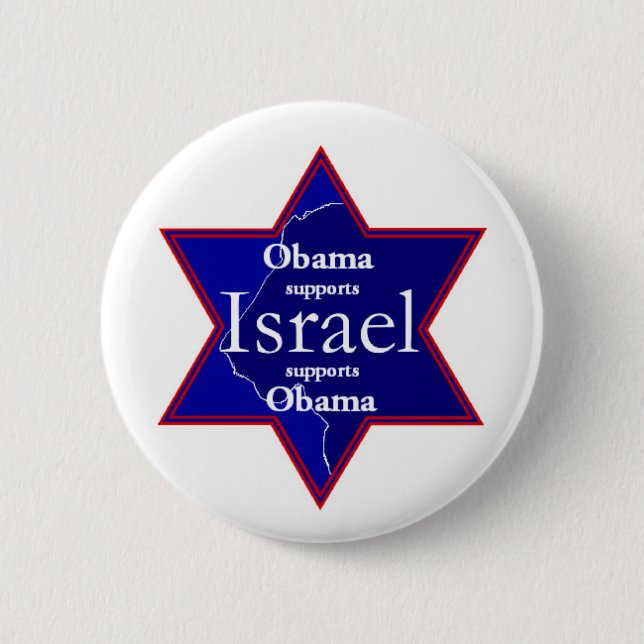 Obama ISRAEL Button (Front)