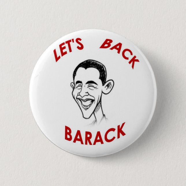 Obama JFK-Style Button (Front)