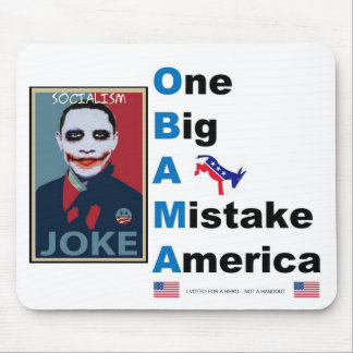OBAMA jOKE Mouse Mat