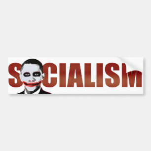 Obama Joker Bumper Sticker