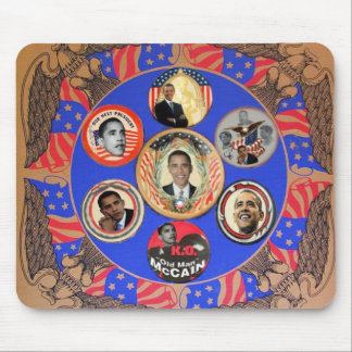 Obama Kaleidoscope Mousepad