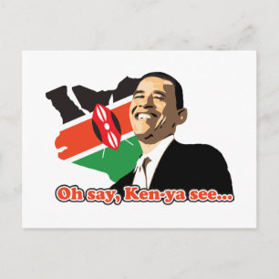 Obama Kenya Postcard