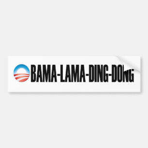 obama-lama-ding-dong Bumper Sticker
