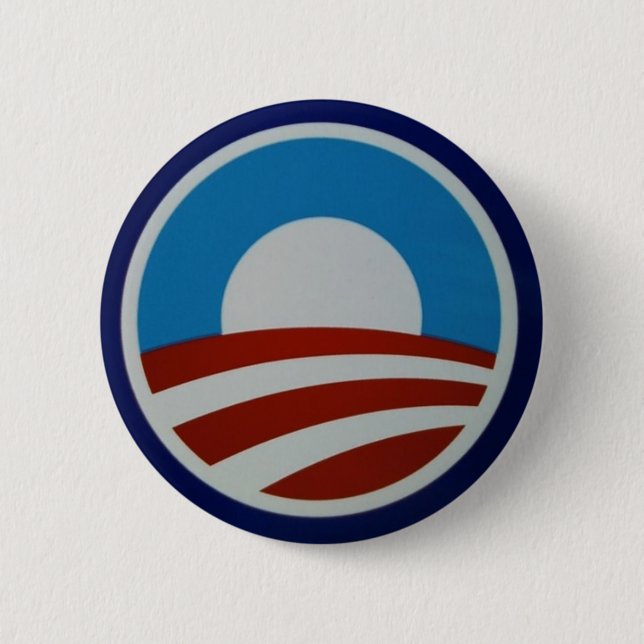 Obama-logo-712385 6 Cm Round Badge (Front)