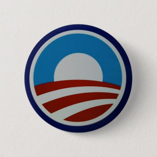 Obama-logo-712385 6 Cm Round Badge