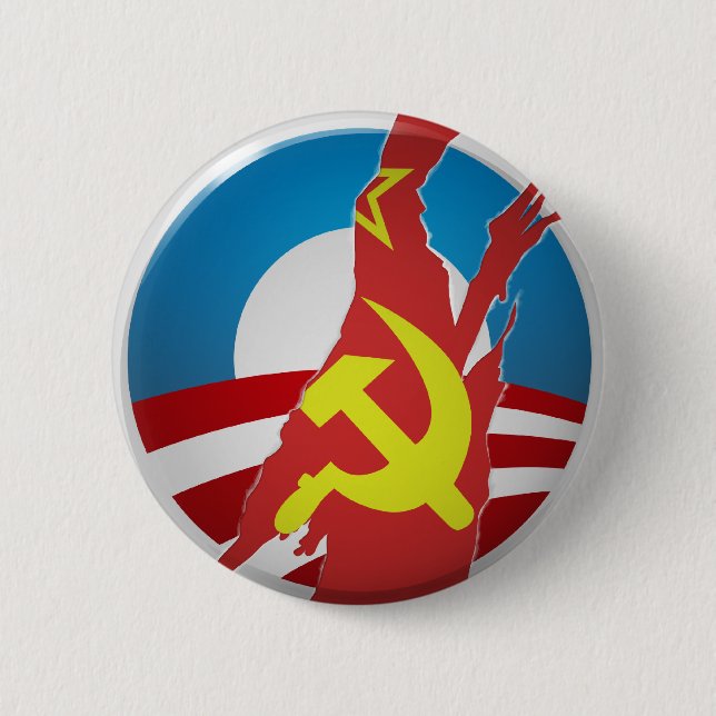 Obama Logo Exposed Button (Front)