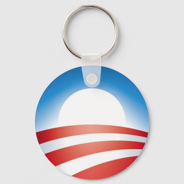 Obama Logo Key Ring (Front)