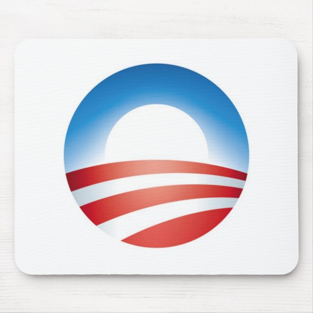 Obama Logo Mouse Mat (Front)