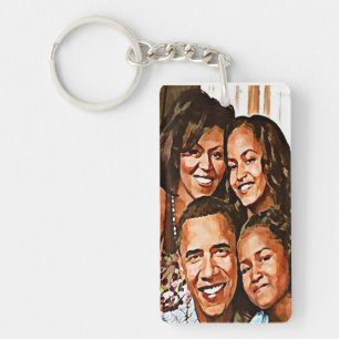 Obama Love_ Key Ring