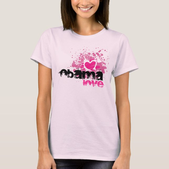 Obama Love T-Shirt (Front)