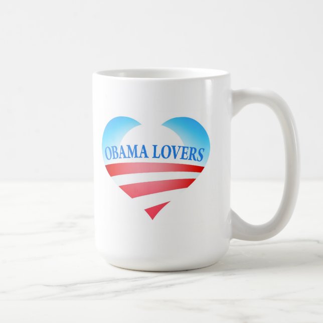 Obama Lovers Mug (Right)