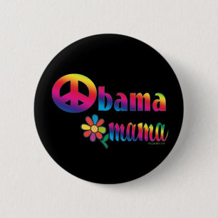 Obama Mama 6 Cm Round Badge