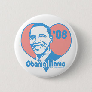 Obama Mama Button