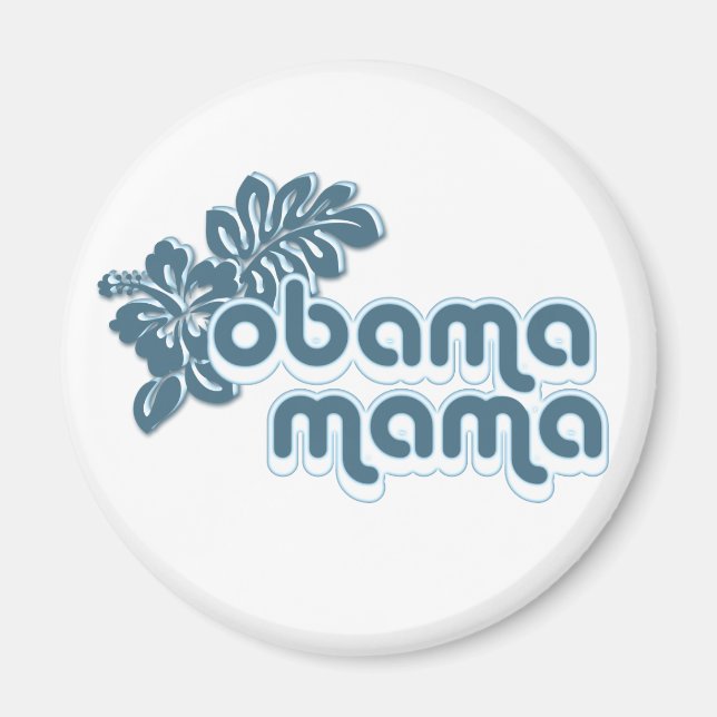 obama mama magnet (Front)