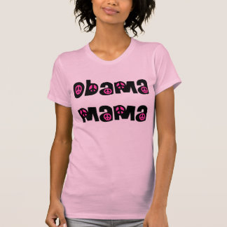 Obama Mama (pink and black) T-Shirt