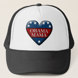 obama mama trucker hat