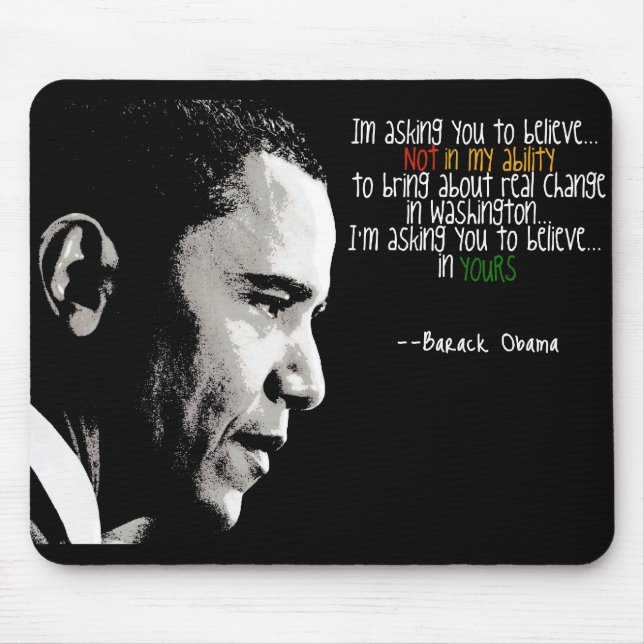 Obama Mouse Pad (Front)