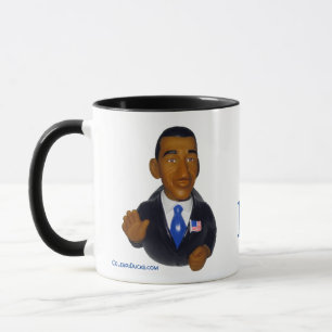 Obama Mug Rubber Duck Parody CelebriDucks