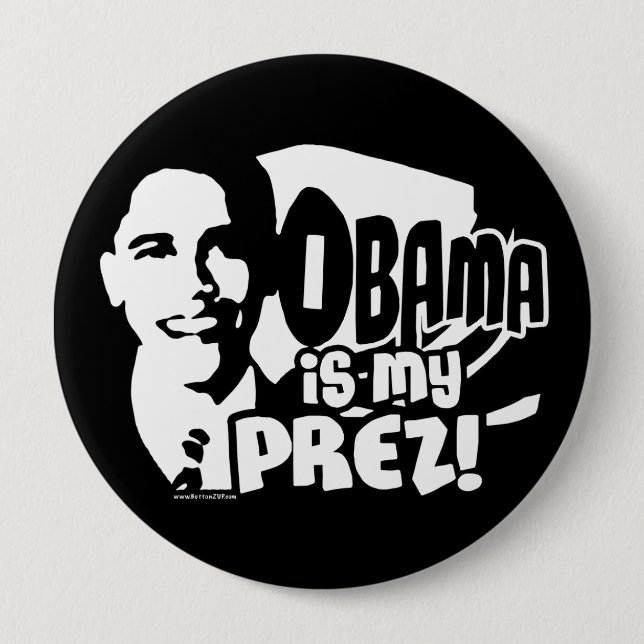 Obama My Prez Button (Front)