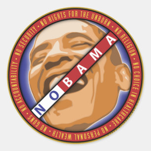 Obama “Nobama” Sticker