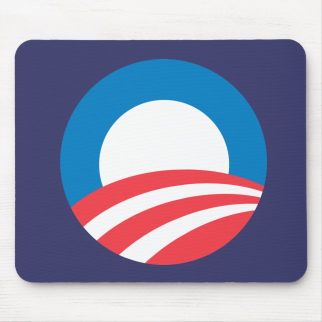 Obama O Mouse Mat (Front)