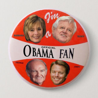Obama Official Fan Button