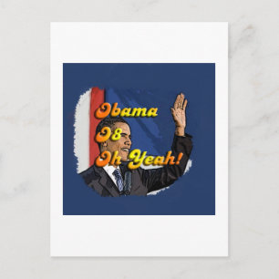 Obama Oh Yeah Postcard