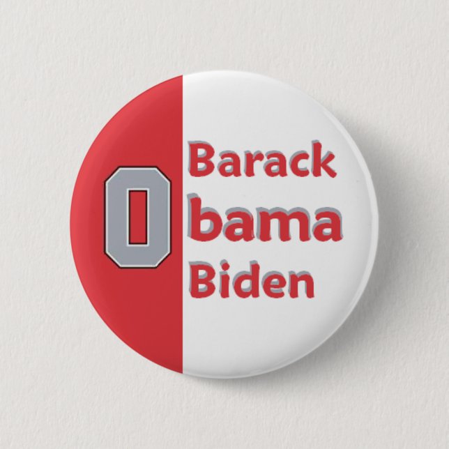 Obama OHIO Biden Button (Front)
