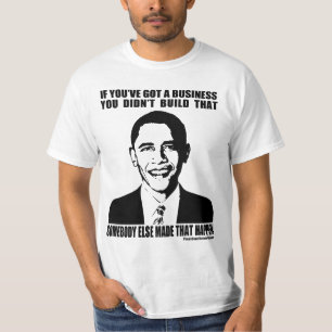 Obama on Business T-Shirt