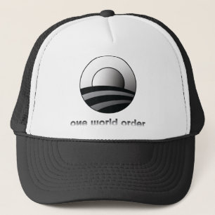 Obama One World Order Trucker Hat