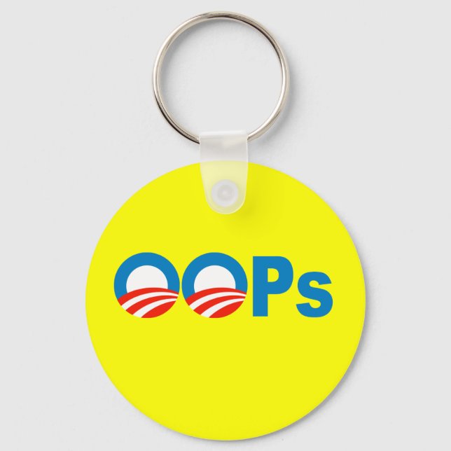 Obama oops key ring (Front)