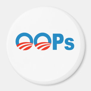 Obama oops magnet