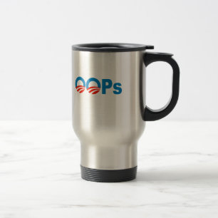 Obama oops travel mug