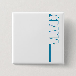 Obama Outline - Button