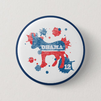 Obama Paint 2012 Button