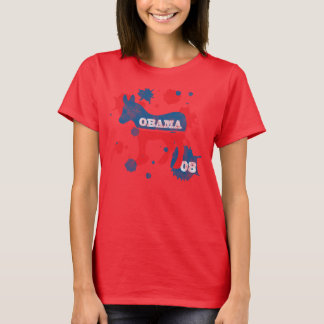 Obama Paint T-Shirt