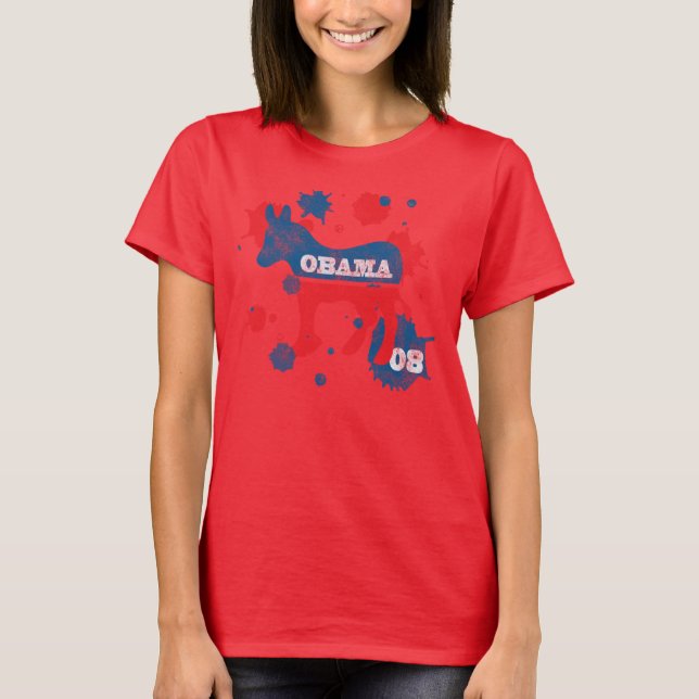 Obama Paint T-Shirt (Front)