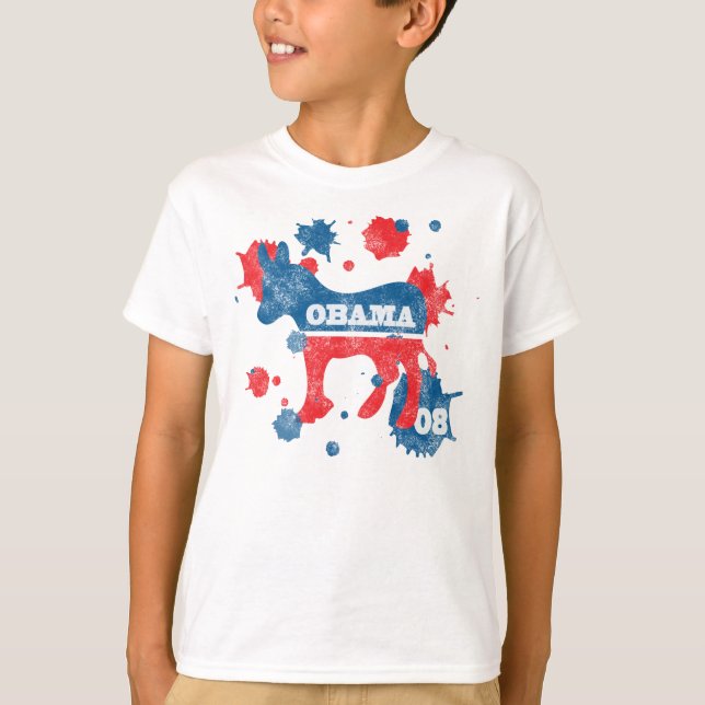 Obama Paint T-Shirt (Front)