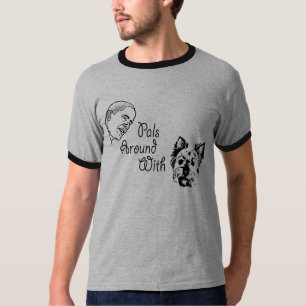 Obama Pals Around With Terriers T-Shirt