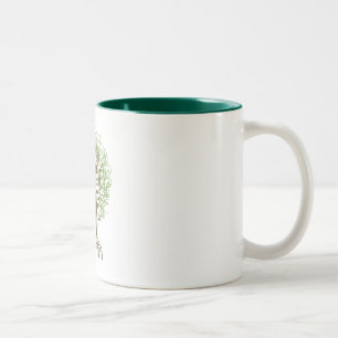 Obama Peace Tree Mug