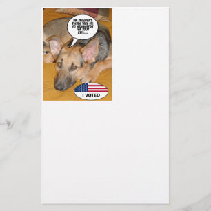 Obama Pet/Whitehouse Humour Stationery