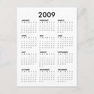 Obama Pocket Calendar - Swearing In Postcard