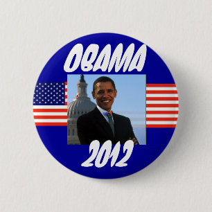 Obama Political Campaign 2012 6 Cm Round Badge